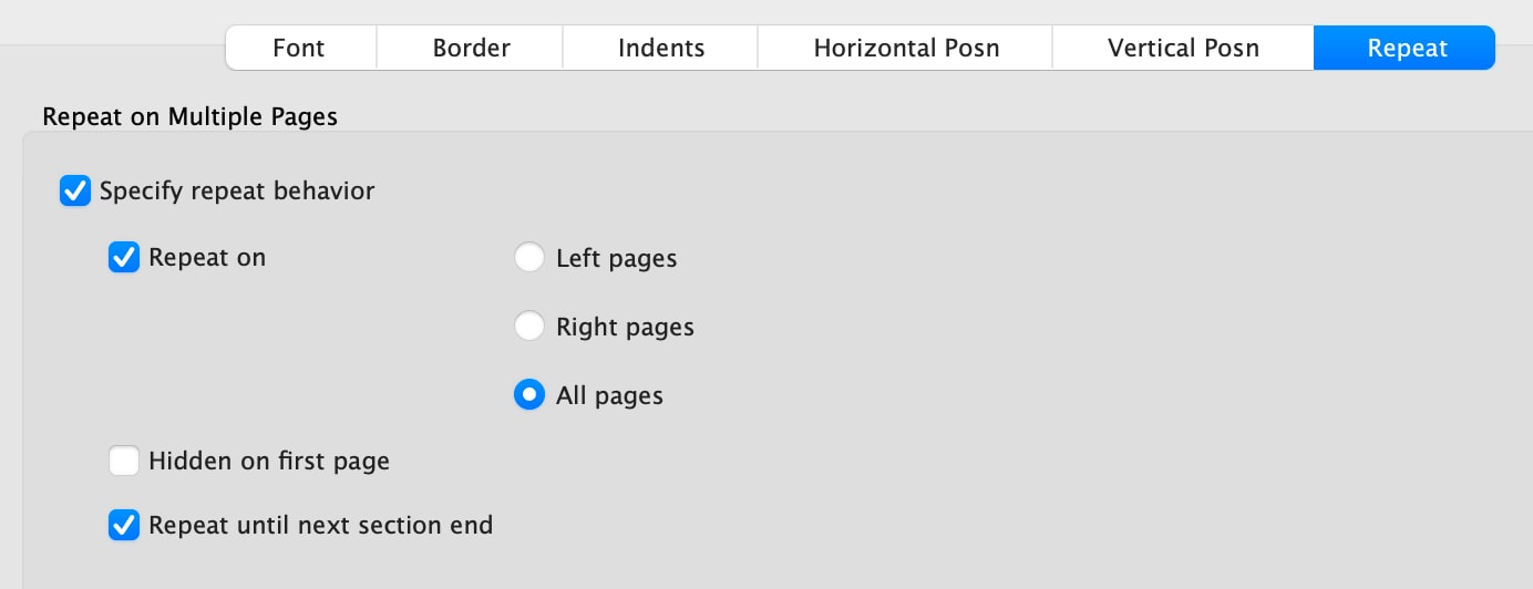 Multiple Header Footer Feature Sibelius Composition Software