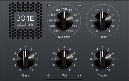 304E equalizer plugin for VENEU digital mixing boards