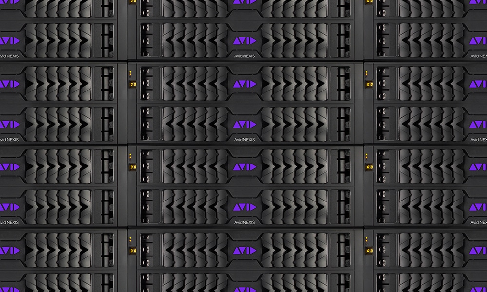 Close up of two NEXIS units with one stacked on top of the other