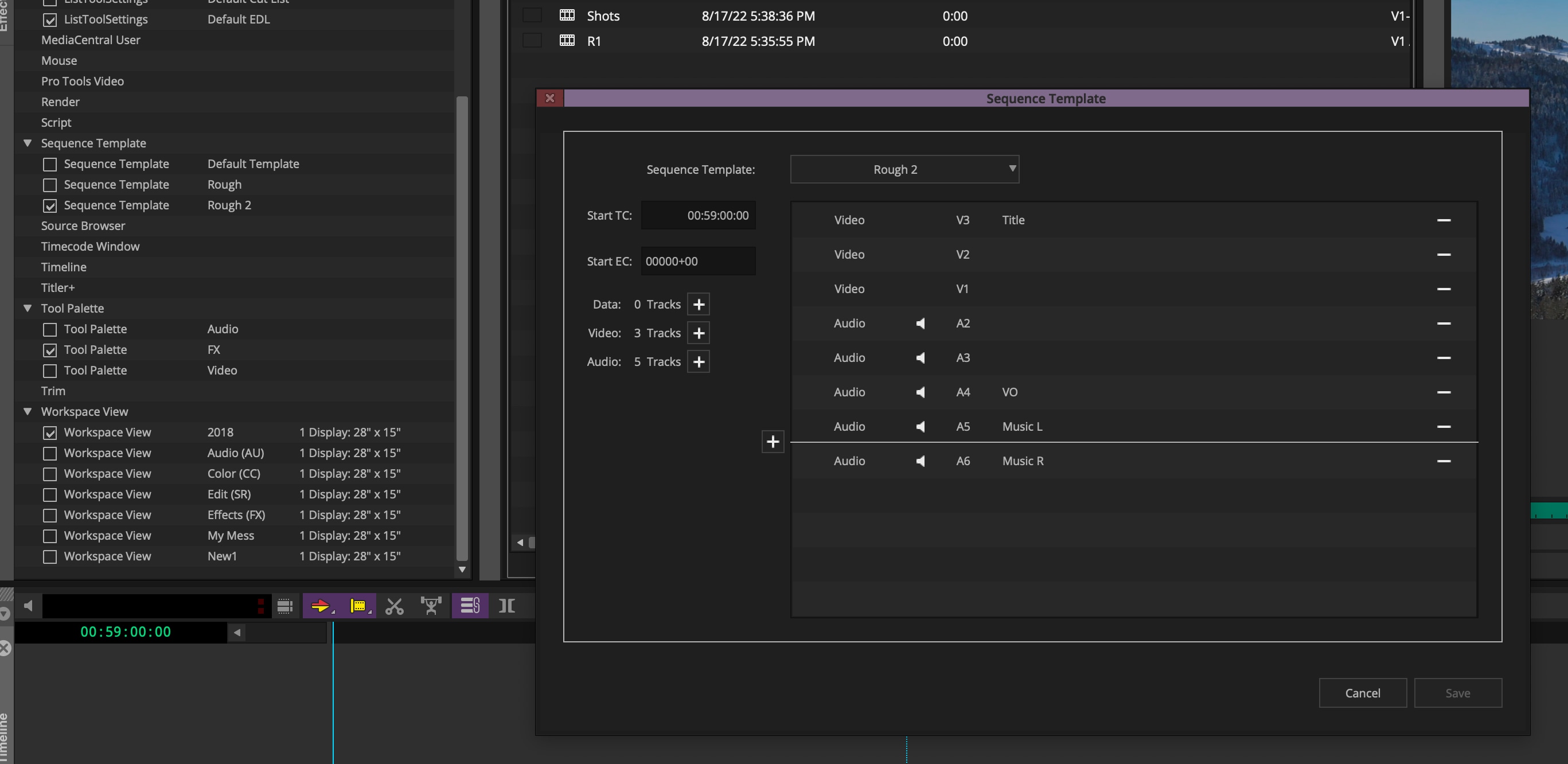 Sequence Templates