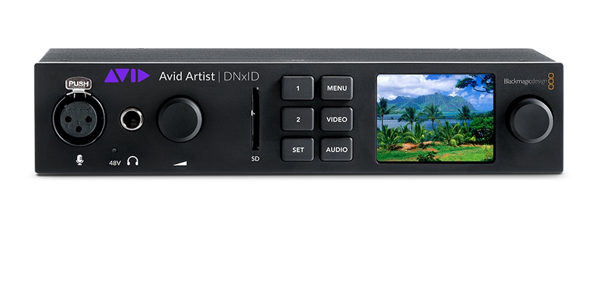 Avid Artist DNxID Portable Hardware 4k Video Editing Front