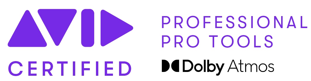 Avid Certified Professional Pro Tools Dolby Atmos logo