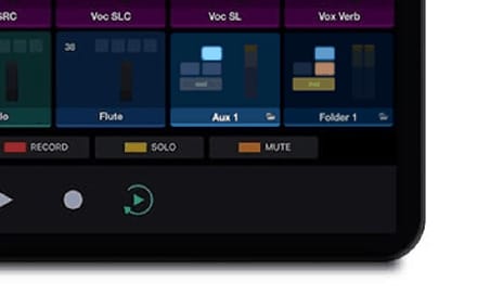 control folder tracks in Pro Tools using Control app