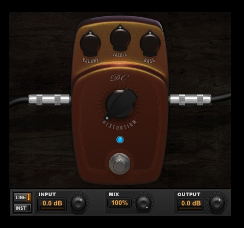 DC Distortion custom audio plugin for Pro Tools