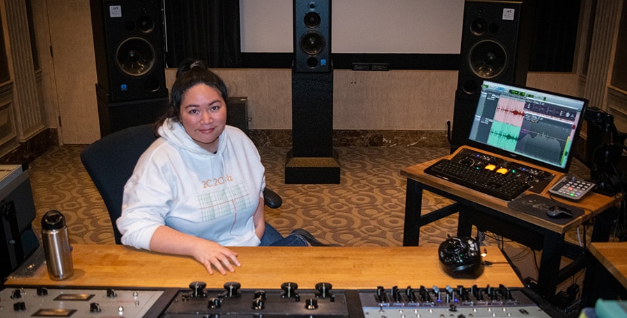 mastering engineer Jett Galindo with Pro Tools