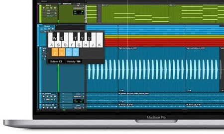 MIDI keyboard in Pro Tools