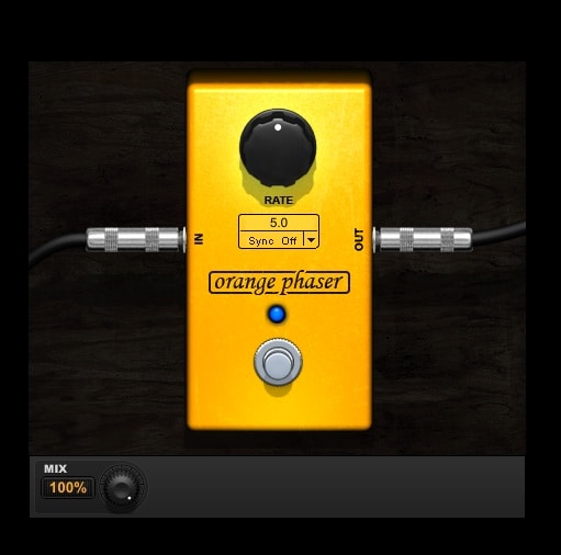 Orange Phaser mxr phase 90 plugin for Pro Tools