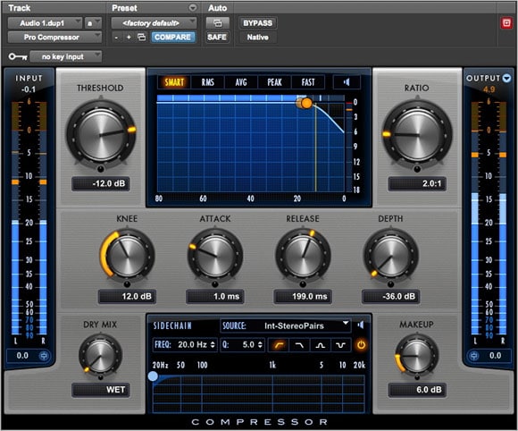 Pro Expander audio plugin for Pro Tools