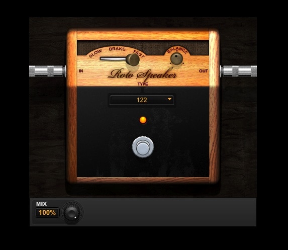 Roto Speaker Leslie rotary speaker cabinet plugin for Pro Tools