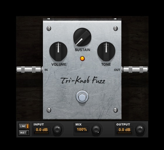 Tri Knob Fuzz electro harmonix big muff pi plugin